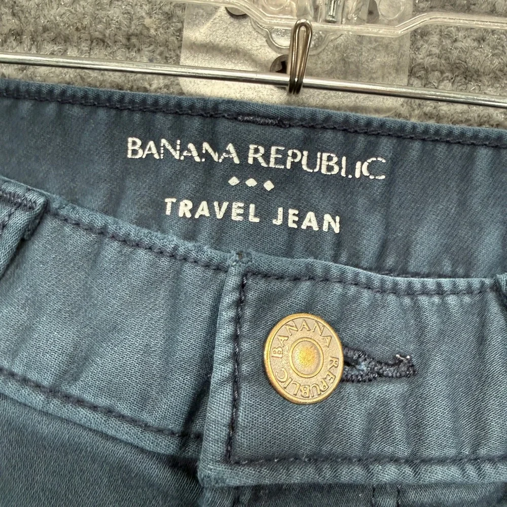 Banana‎ Republic Travel Jean Mens 30x28 Blue Athletic Fit Stretch Denim Pants
